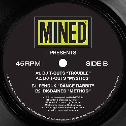 Various Artists - MINED010 (DJ T-Cuts, Fend!-K & Disdained)