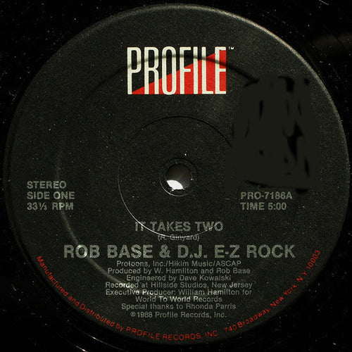 Rob Base & D.J. E-Z Rock - It Takes Two