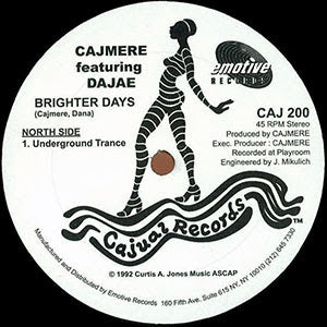 Cajmere - Brighter Days / Dreaming EP