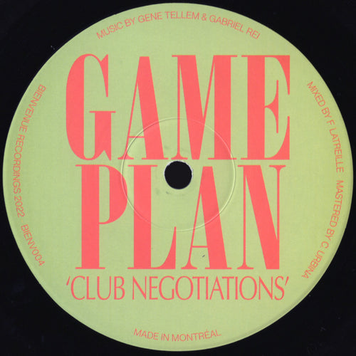 Game Plan (Gene Tellem & Gabriel Rei) - Club Negotiations