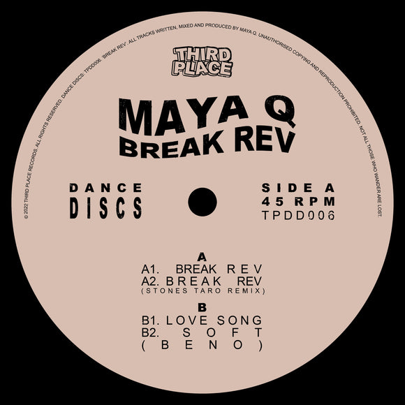 maya q - break rev (incl. Stones Taro remix)